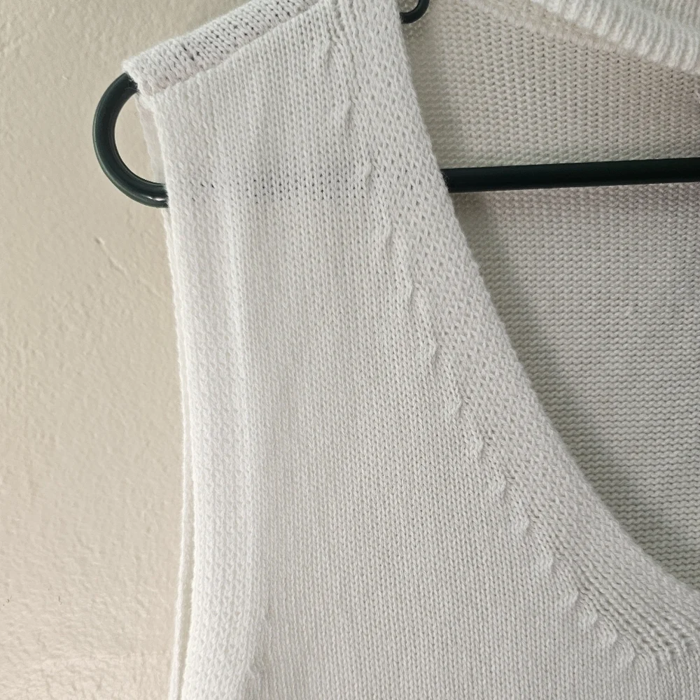 Revolve Milly Cotton-Blend Tunic with Ribbed Neckline and Hem Turtleneck - Picture 7 of 10